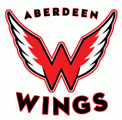 aberdeen wings 2010-pres primary logo iron on heat transfer...